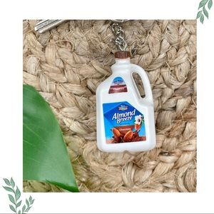 Chocolate Almond Milk Keychain | Handmade | Mini Brands | Quirky | Fun | NWOT
